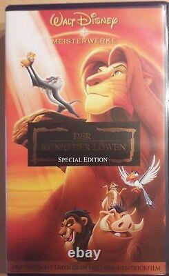 Disney Der König Der Löwen Édition Spéciale Vhs/ Lion King
