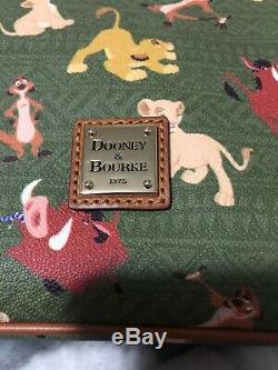 Disney Dooney & Bourke Roi Lion Tote Simba Nala Timon Pumbaa Bourse Sac