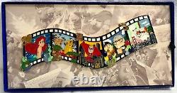 Disney Dssh Film Strip Super Jumbo Pin Le 200 Ariel Incroyables Lion King Baymax