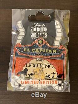 Disney El Capitan Roi Lion Le 300 Chapiteau Pin Dsf Dssh Simba