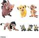 Disney Fluffy Puffy Lion King & Villains 7 Set Figure Simba Timon Pumbaa Cicatrice Jp