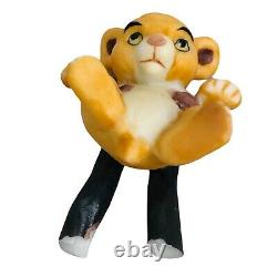 Disney Gallery Lion King Simba Pride Rock Nouveau Prince Figurine En Céramique Avec Boîte