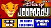 Disney Jeopardy Quiz 26 Indices Jeu Musique Du Roi Lion Et Plus