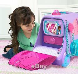 Disney Junior Doc Mcstuffins - Mieux Parler - Chariot De Rangement Pour Clinique Mobile Nouveau