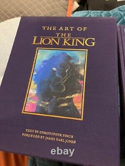 Disney L'art Du Roi De Lion Signé 1ère Édition 1994