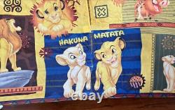 Disney LE ROI LION Cache N' Dort Extrêmement Rare Emballage Orig. Grande Condition Collectionneur