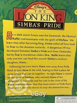 Disney Le Roi Lion 2 Simba Pride Circle Of Life Gift Set Nouveau Dans La Boîte