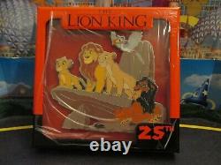 Disney Le Roi Lion 2019 25ème Anniversaire Edition Limitée 1000 Jumbo Pin