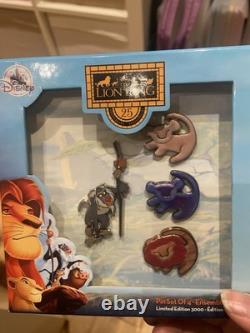 Disney Le Roi Lion 25ème Anniversaire Pins LE en boîte