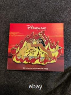 Disney Le Roi Lion 30e anniversaire épinglette jumbo Simba et Scar