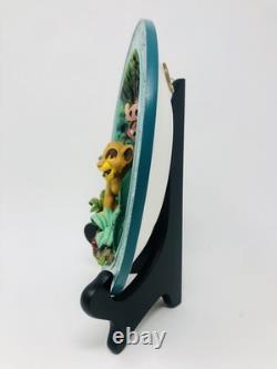 Disney Le Roi Lion Assiettes de Collection 3D Édition Limitée Ensemble de 4 NIB