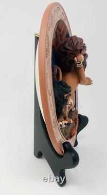 Disney Le Roi Lion Assiettes de Collection 3D Édition Limitée Ensemble de 4 NIB