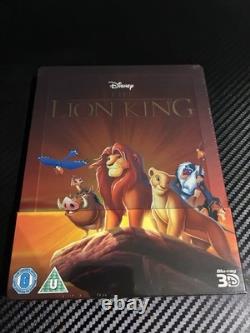 Disney Le Roi Lion BLU-RAY Steelbook Exclusivité Zavvi UK RARE NEUF ET SOUS CELLLOPHANE