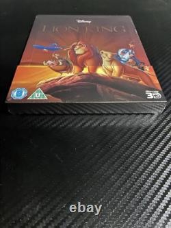 Disney Le Roi Lion BLU-RAY Steelbook Exclusivité Zavvi UK RARE NEUF ET SOUS CELLLOPHANE