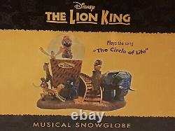 Disney Le Roi Lion Boule à neige joue Le Cercle de la Vie La Compagnie de théâtre musical