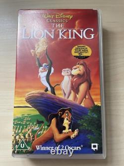 Disney Le Roi Lion Cassette VHS Indispensable Pour Les Collectionneurs