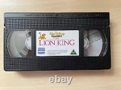Disney Le Roi Lion Cassette VHS Indispensable Pour Les Collectionneurs