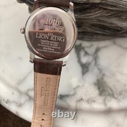 Disney Le Roi Lion Édition Limitée 1000 Figurines Simba Rocher de la Fierté Montre 10ème Anniversaire
