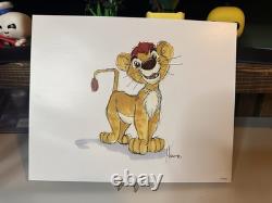 Disney Le Roi Lion Édition Spéciale Ensemble de 5 Lithographies Artistiques Collectibles
