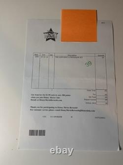 Disney Le Roi Lion Édition Spéciale Ensemble de 5 Lithographies Artistiques Collectibles