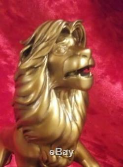 Disney Le Roi Lion En Bronze Coulé Figure Statue De Membre