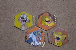 Disney Le Roi Lion Énigme Riante Ensemble Complet de 8 Pins