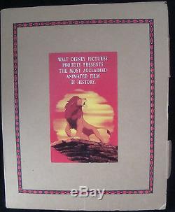 Disney Le Roi Lion For Your Consideration Art Book Pop Up Academy Awards