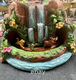 Disney Le Roi Lion Globe Musical Rotatif Pailleté par The Bradford Exchange