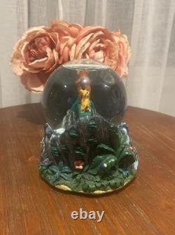 Disney Le Roi Lion Hakuna Matata Musical Neige Globe Bradford Exchange RARE