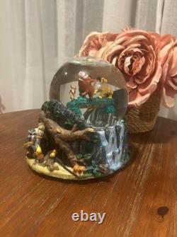 Disney Le Roi Lion Hakuna Matata Musical Neige Globe Bradford Exchange RARE