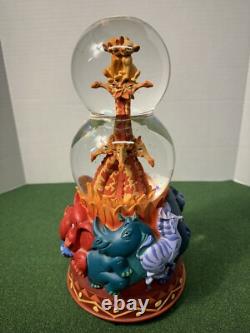 Disney Le Roi Lion J'AI HÂTE D'ÊTRE ROI Boule à neige 2 niveaux. Rare