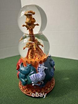 Disney Le Roi Lion J'AI HÂTE D'ÊTRE ROI Boule à neige 2 niveaux. Rare