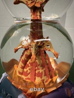 Disney Le Roi Lion J'AI HÂTE D'ÊTRE ROI Boule à neige 2 niveaux. Rare