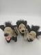 Disney Le Roi Lion &ndash; Lot Rare De 3 Peluches Mascottes Hy&egrave;nes Shenzi, Banza&iuml; Et Ed