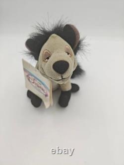 Disney Le Roi Lion – Lot rare de 3 peluches mascottes hyènes Shenzi, Banzaï et Ed