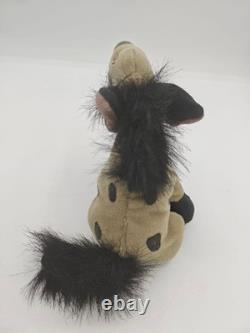 Disney Le Roi Lion – Lot rare de 3 peluches mascottes hyènes Shenzi, Banzaï et Ed