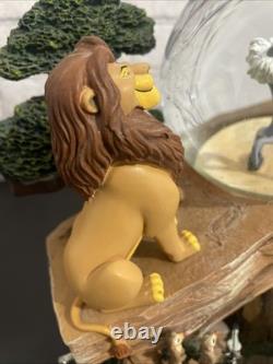 Disney Le Roi Lion Musical Cercle de la Vie Neige Globe Avec Boîte 1994