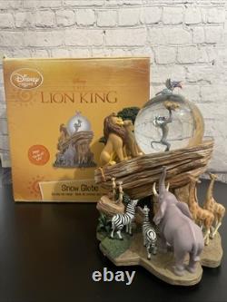 Disney Le Roi Lion Musical Globe de Neige Cercle de la Vie Avec Boîte 1994