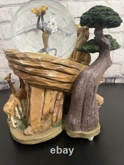 Disney Le Roi Lion Musical Globe de Neige Cercle de la Vie Avec Boîte 1994