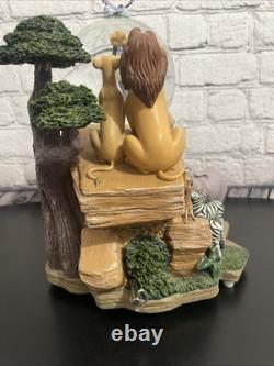 Disney Le Roi Lion Musical Globe de Neige Cercle de la Vie Avec Boîte 1994