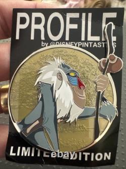 Disney Le Roi Lion Profil de Rafiki Pin Fantasy LE 50 par Pintastics