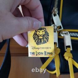 Disney Le Roi Lion Sac à Dos Noir et Jaune du Spectacle de Broadway + Nouveau Simba