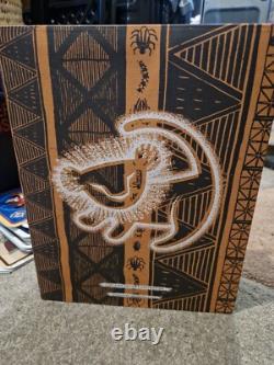 Disney Le Roi Lion Safari Convention Édition Limitée Ensemble de 7 Ornements de Livre d'Histoire