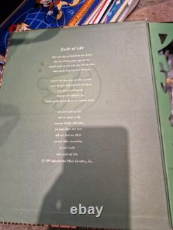 Disney Le Roi Lion Safari Convention Édition Limitée Ensemble de 7 Ornements de Livre d'Histoire