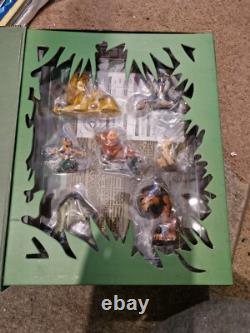 Disney Le Roi Lion Safari Convention Édition Limitée Ensemble de 7 Ornements de Livre d'Histoire