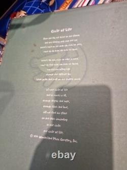 Disney Le Roi Lion Safari Convention Édition Limitée Ensemble de 7 Ornements de Livre d'Histoire