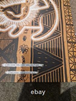 Disney Le Roi Lion Safari Convention Édition Limitée Ensemble de 7 Ornements de Livre d'Histoire