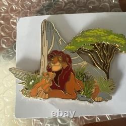 Disney Le Roi Lion Simba Mufasa Épingle Fantaisie Rocher des Lions Édition Limitée de 50