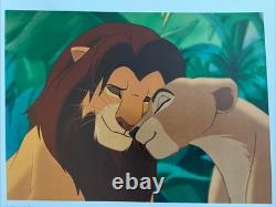 Disney Le Roi Lion Simba & Nala Lithographie