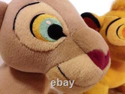 Disney Le Roi Lion Simba Nala Paire Jouet en Peluche Original